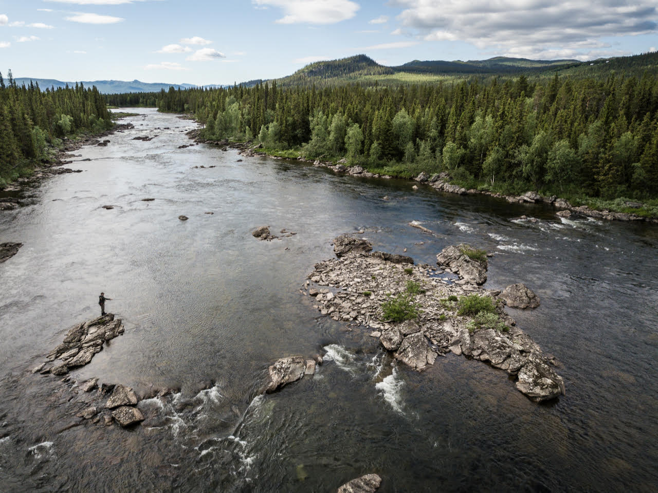 Fischerreise ins schwedische Sorsele zum Spinn und Fliegenfischen
